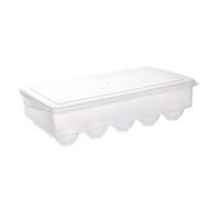 Gatuida Egg Carton Lid Plastic Egg Storage Container Lattices Holder for Household Use Keeps Fresh and Organized Organizer for Kitchen Storage