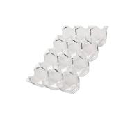 Gatuida Egg Prevents Eggs from Getting Crushed with 12 Grid Design Box Storage Acrylic for Refrigerator and Freezer Organizing Suitable for Kitchen Cabinets and Fridge Storage