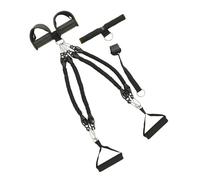 Gatuida Elastic Sit Up Pull Rope Multi Functional Elastic Resistance Rope for Abdomen Arm and Leg Training Durable Exercise Equipment with Skid Foot and Strong Buckle Home Workout Fitness