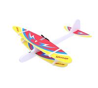 Gatuida Electric Hand Throw Glider Airplane Lightweight Foam Electric Model Aircraft for Boys Outdoor Sports Gift USB Rechargeable Easy to Fly