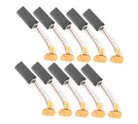 Gatuida Electric Motor Non-deformable 10pcs Carbon Brushes High-wear Replacement Set Made of Graphite and Alloy for Medical Centrifuges and Film Sealing Machines
