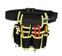 Gatuida Electrician Tool Belt Pouch Heavy Duty Oxford Fabric Spacious Tool Bag Organizer Lightweight for Men DIY and Professional Use