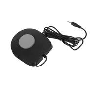 Gatuida Electronic Drum Pedal Black Plastic Metal Foot Pedal for Piano Electric Keyboard Responsive Performance Efficient Sustain Function for Performances