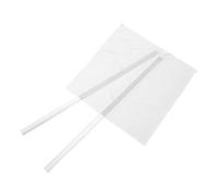 Gatuida Electrostatic Friction Rod Kit - Physics Electricity Experiment Tools for Junior High School - Glass Rod with Silk for Static Electricity Science Lab and DIY Classroom Supplies