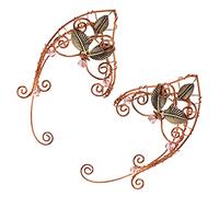 Gatuida Elegant Alloy Elves Ear Clips Non Piercing Women Ear Bone Jewelry Unique Curvy Design Girl Decor