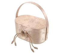 Gatuida Elegant Wedding Candy Boxes with Handle Brocade Favor Boxes for Bridal Shower Engagement Party Treats Spacious Durable Packaging for Guests