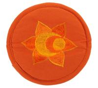 Gatuida Embroidery Craft Singing Bowl Cushions Lightweight Cotton Cloth Pad for Buddhist Sound Bowls and Meditation Sessions with Compact Design