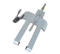 Gatuida Erhu Support Rack Silver Iron Elegant Look Convenient Suitable for Standing Playing Performance Waist Bracket Accessory for Erhu