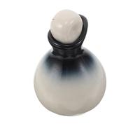 Gatuida Essential Oil Bottle Set 6pcs Ceramic Oil Diffuser Vials Blue Gradient Aromatherapy Storage Containers for Spa and Travel