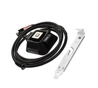 Gatuida External PC Power Button and Press Again to Shut down Feature for Desktop Computer with USB Hub Function Black Abs Material, Suitable for Home Users in Homes and Cafes