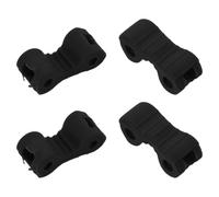Gatuida Eyeglasses Replacement Parts 4pcs Silicone Hinges with Wear Resistance for Spectacle Frames Eyewear Repair at Home