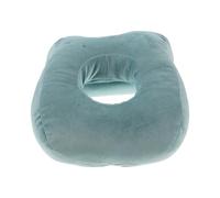 Gatuida Face down Nap Pillow Memory Foam Office Sleeping Pillow with Arm Hole Sky Blue Side Support Cushion for Desk Rest and Relaxation