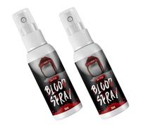 Gatuida Fake Blood Spray 2pcs 30ml Halloween Liquid Blood Plasma Props Washable for Party Festival Cosplay Makeup Effects