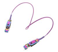 Gatuida Fencing Body Wire Cord for Foil and Epee with Blue Head Connector Stainless Steel Clamp Reliable Conductivity for Adults Professional Training and Competition Cable