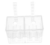 Gatuida Fish Isolation Box for Aquariums Durable Hatching Incubator with Design Practical Cover and Separation Function for Enhanced Fish Survival Rates