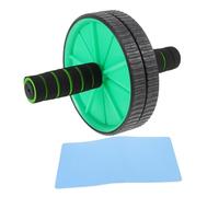 Gatuida Five Hole Double Wheel Ab Roller Exercise Equipment for Men Muscle Training Wheel with Core Strengthening Fitness Tool for Abs Back Arms Workout at Home Gym