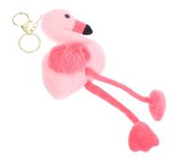 Gatuida Flamingo Plush Keychain Soft Kawaii Pendant Lightweight Decorative Bag Charm for Women Backpacks Purses Stuffed Animal Party Favors