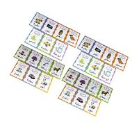 Gatuida Flash Cards for Toddlers Arabic Alphabet Learning Boys and Girls Educational Flash Cards Arabic Words Game Kindergarten