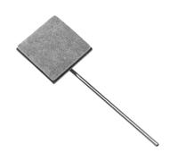 Gatuida Flat Bottom Drum Beater Felt Head Stainless Steel Bass Drum Pedal Replacement Part Stable Precise Striking for Single and Double Pedal Percussion Instruments