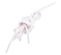 Gatuida Flat Shoelaces White Waxed Cotton and Sneakers Athletic Shoes | Simple Design, Casual Office Use, Resists Fraying, Easier Lacing, Mom and Wife Friendly, 120cm Length