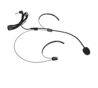 Gatuida Flexible Wired Headset Microphone with Speech and Ultra-Thin ABS Design for Live Performances and Production, Suitable for Singers and TV Presenters