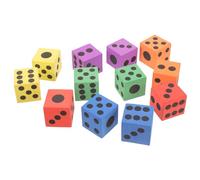 Gatuida Foam Dice Set: 12pcs Soft Dices Smal Foam Dice Table Games Colourful Dot Dice Set Cubes Block Dice for Board Games Party Favors