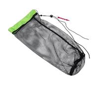 Gatuida Foldable Nylon Fishing Net Cage with Ground Insert Mesh Fish Carry Bag for Kayak and Outdoor Sports Gentle Catch Storage Tote for Travel Diving and Bait Collection
