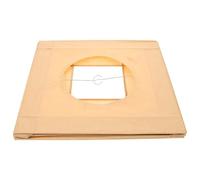 Gatuida Foldable Paper Lampshade 30X30Cm Square Solid Colour Paper Lantern Cover Hanging Lamp Shade for Living Room Ceiling Light