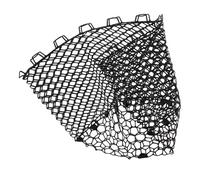 Gatuida Foldable Silicone Fish Net Replacement Mesh Bag Tear-resistant Fishing Net for Catching Big Fish Outdoor Use Without Handle