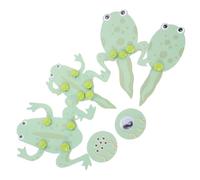 Gatuida Frog Growth Model Educational Cycle Figures for Science Learning Material for Preschool Activities Tadpole Transformation Kit for Hands Learning