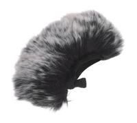 Gatuida Furry Microphone Cover for Smartphones Fit High Density Windproof Mic Wind Cover for Outdoor Live Streaming Interview Noise Reduction Shield Easy to Attach and Remove