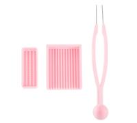 Gatuida Fuse Beads Sorting Tool Kit with Double-tip Tweezer and Aligner Tray, Multi-Functional Utility for Efficient DIY Bead Crafting and Jewelry Making, Plastic and Metal Materials,
