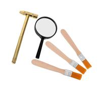 Gatuida Gemstone Dig Kit Archaeological Excavation with Hammer Brush Magnifying Glass Complete Geology Rock Hammer Tool Set for Childrens Digging Science Learning and Stem Educational Fun