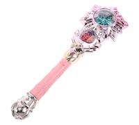Gatuida Girls Princess Snowflake Wand: Magical Glowing Glitter Scepter - Dress-Up Music Light Wand Toy - Glow Stick For Birthday And Holiday Fairy Play Accessories