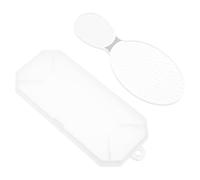 Gatuida Glass Foot Scrubber for Shower Foot File Tool Removes Dead Skin Callus Heavy Duty for Pedicure