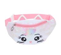 Gatuida Glitter Sequins Play Purse for Adjustable Quick Release Shoulder Waist Bag Princess Inspired Design for Outdoor Adventures and School