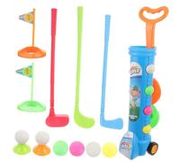 Gatuida Golf Clubs Set Plastic Outdoor Golf for Boys and for Early Physical Development and Hand Foot Coordination Exercises