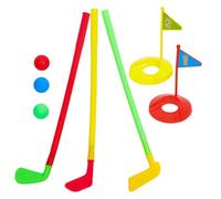 Gatuida Golf Set Outdoor Sports Game for Safe Non Breakable Clubs Enhancing Imagination Observation and Patience Parent Activity