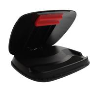 Gatuida GPS rack car phone clip holder for smart phone with silicone base, sun exposure resistant, safe driving support, black, for summer driving