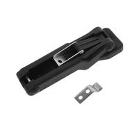 Gatuida Grade Rubber Draw Latch Large Flexible Black Front Storage Rack Lock for Boat Compartment Box and Cooler Cargo with Concealed Keeper Lock for Cabinet Doors
