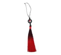 Gatuida Gradient Red Chinese Sword Tassel Traditional Multi-use Ethnic Knot Decor for Martial Arts Swords Guqin Pendants with Cultural Charm and Versatile Hanging Accessory
