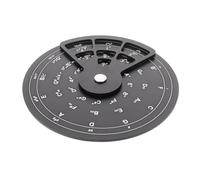 Gatuida Guitar Fifth Circle Turntable Music Theory Wheel for Practice and Composition Portable Chord Wheel Tool for Beginners and Songwriters