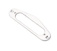 Gatuida Guitar Pickup Frame Mounting Ring for Electric Guitars St Silver Metal Humbucker Pickup Ring Single Coil Durable DIY Parts for Guitarists Luthiers Replacement Accessory for