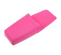 Gatuida Hair Dryer Organizer with Suction Cup Wall Mounted Makeup Tool Storage for Curling Accessories Holder Rose Red Soft Silicone Space Saving Design for Easy Attachment