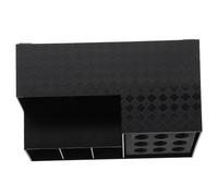 Gatuida Hair Styling Tool Box and Scissors Case Black Second Generation Hairdressing Tool Organizer with Scissors Holder for Salon and Barber Professional Storage