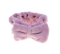 Gatuida Hairband Head Wrap to Keep Hair Style Coral Velvet 3 Pcs and Bow Knot Comfortable Elastic Headbands for Women while Enjoying Massage or Doing Sports