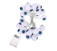 Gatuida Halloween Eyeball Lights String with Creepy Glowing LED Bulbs Eyeball Light String for Indoor Outdoor Party Decorations Energy Efficient and Easy to Install