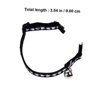 Gatuida Halloween Pet Collar with Skull Design Durable Fashion Dog Collar for Puppies and Cats Safety Buckle Stylish Outdoor and Party Accessory for Halloween Cosplay