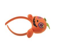 Gatuida Halloween Pumpkin Headband for Women, Cute Costume Hair Accessory | Lightweight Cotton Lint Design, Detailed Embroidery, Reusable 3d Shape, Smooth Rounded Edges for Parties and Indoor