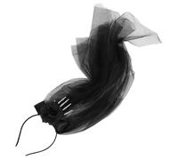 Gatuida Halloween Skull Rose Skeleton Headband with Long Veil Gothic Punk Bridal Headdress Party Accessory Fits Secure Non Slip Fit for Costume Dress Up